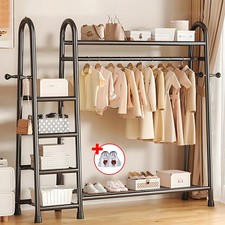 Heavy Duty Double Clothes Rail