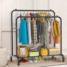 Heavy Duty Double Clothes Rail