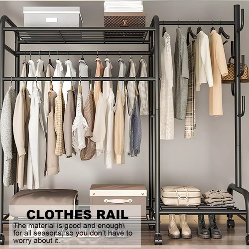 Heavy duty double - double, rail