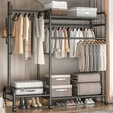 Heavy Duty Double Clothes Rail