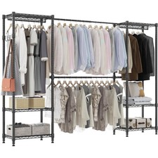 Heavy Duty Double Clothes Rail