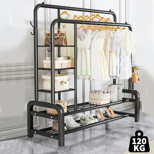 Heavy duty clothes rail 120kg - heavy,