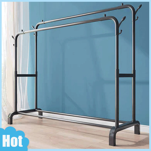 Heavy duty double rail clothes - heavy,