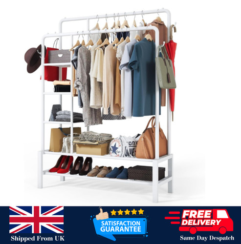 120kg heavy duty clothes - clothes, rail